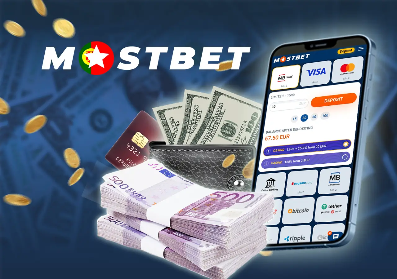 Escolha um método conveniente para financiar a sua conta de jogo