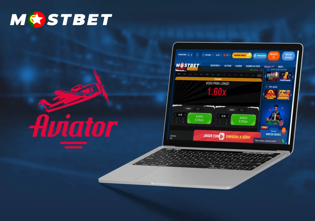 O jogo Aviator no cassino