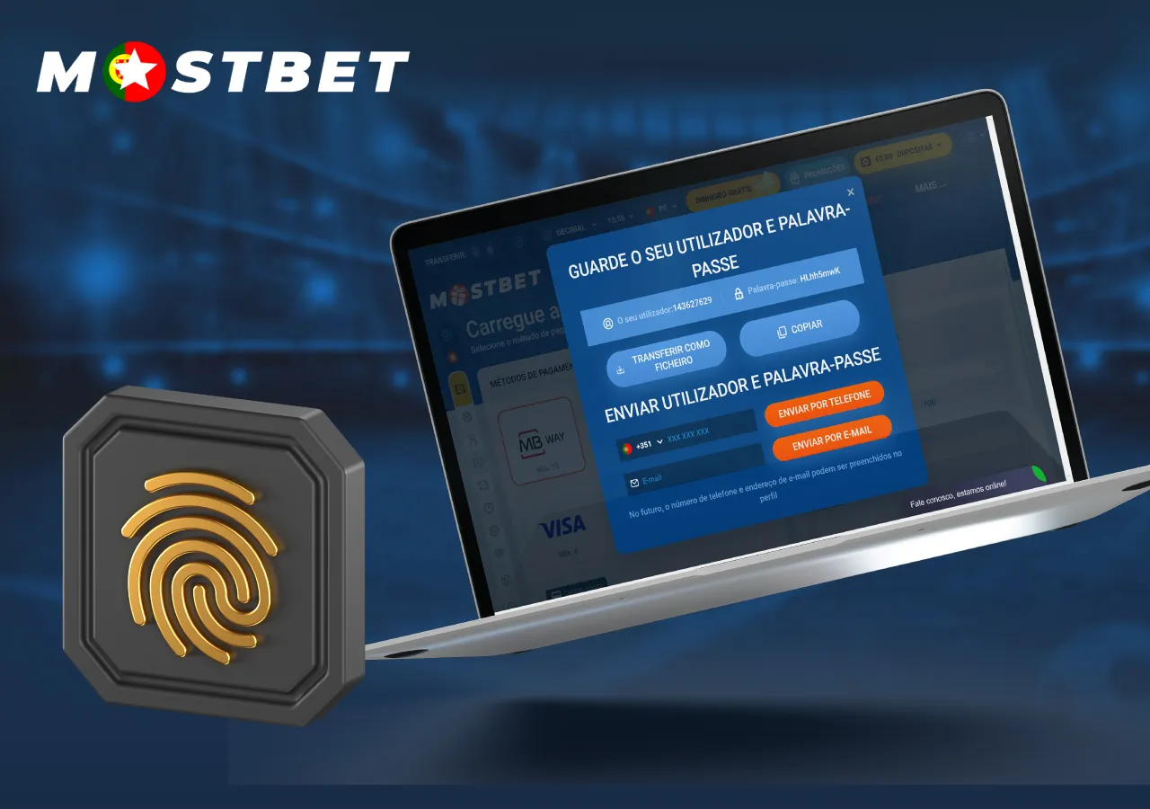 Verificação da conta do jogador da Mostbet