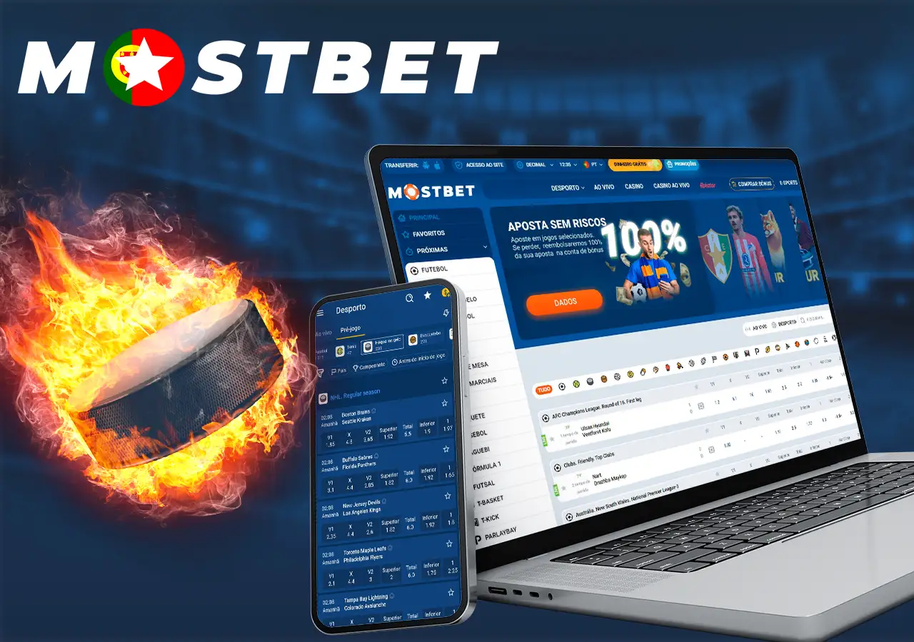 Cadastre-se na MostBet e comece a apostar em hóquei
