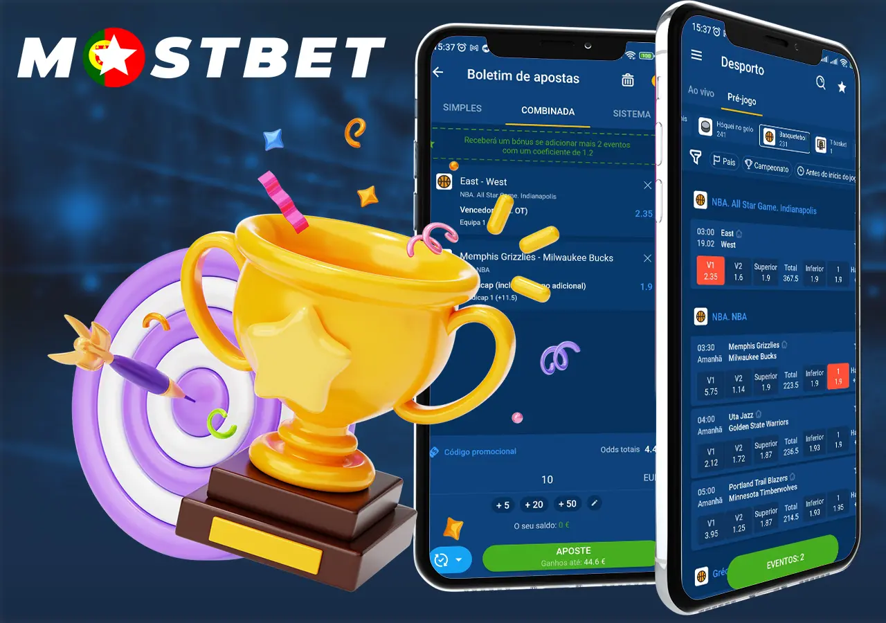 Faça sua primeira aposta no basquetebol na MostBet
