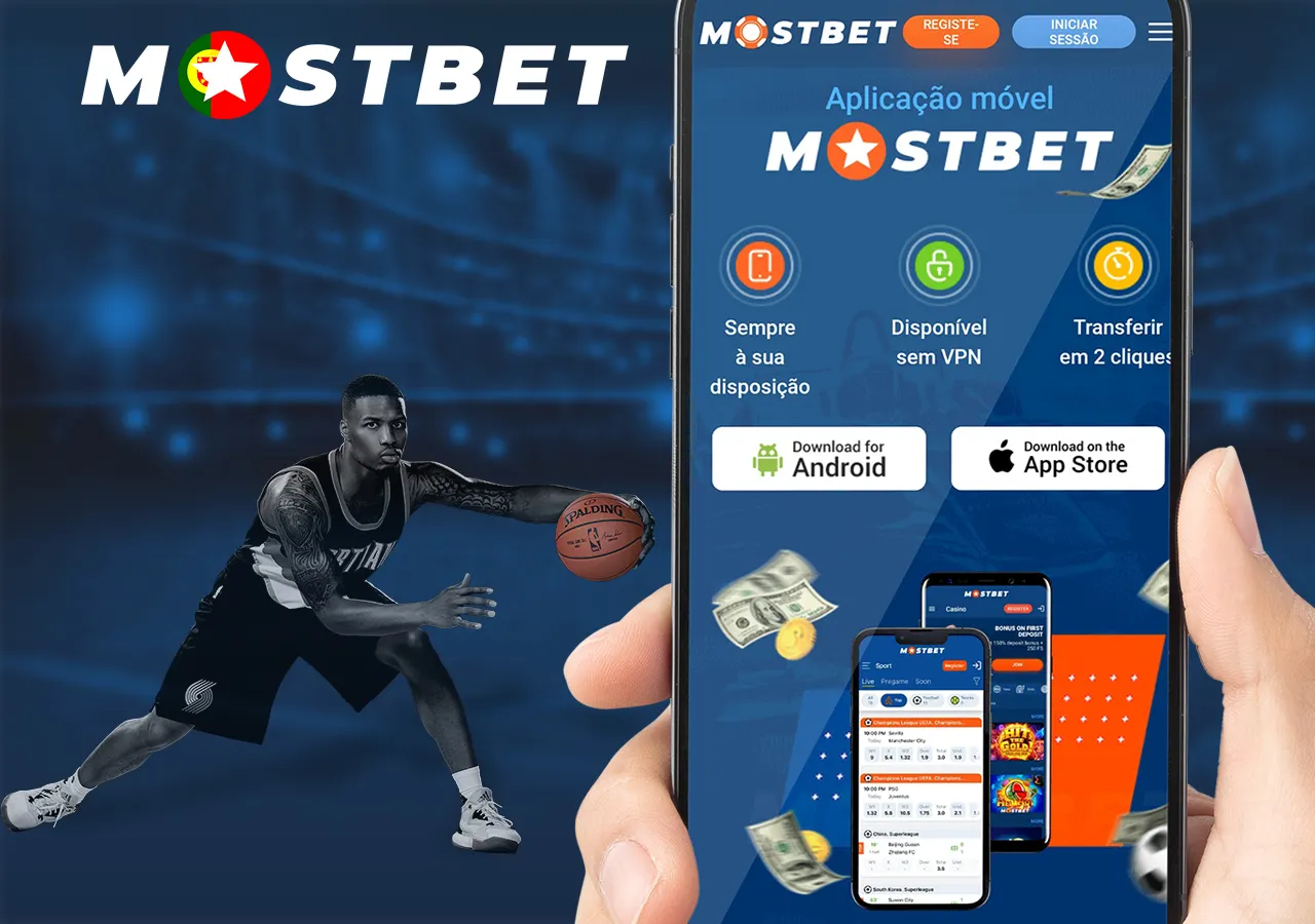 Instale o aplicativo móvel da Mostbet para a comodidade de apostar em basquetebol