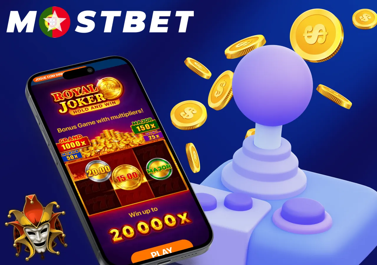 Passos necessários para começar a jogar slots na Mostbet