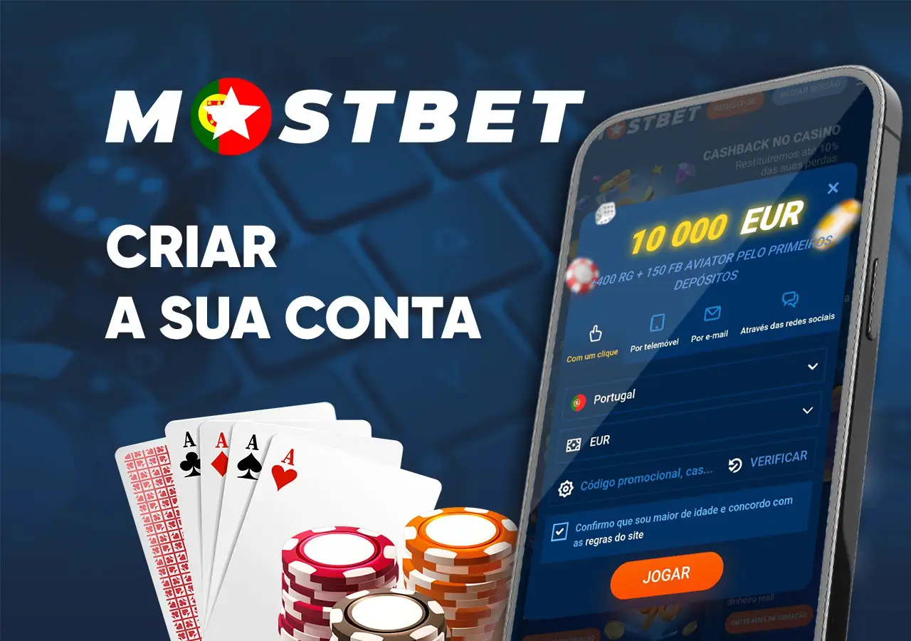 Registe-se para começar a ganhar no casino Mostbet