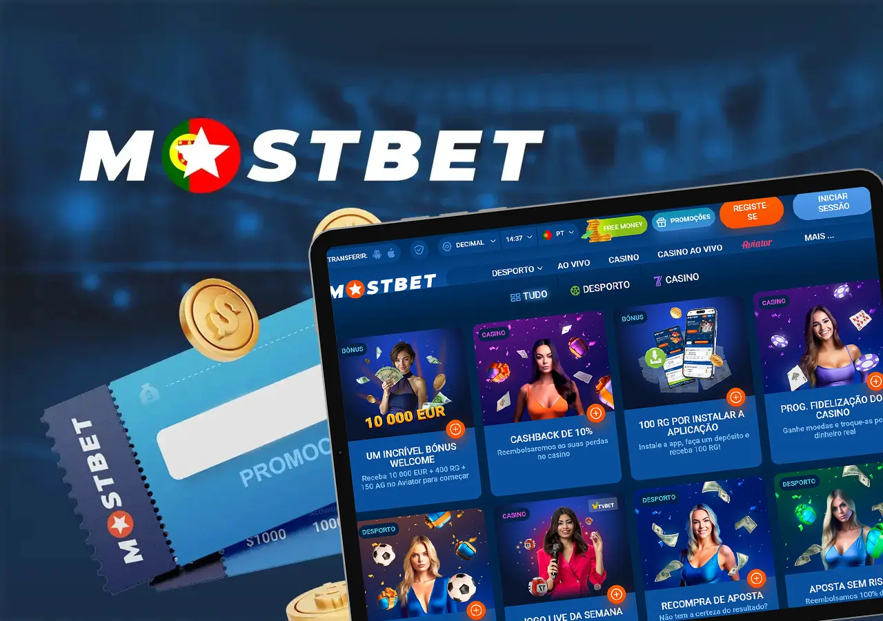 Utilize o código promocional Mostbet e receba um bónus