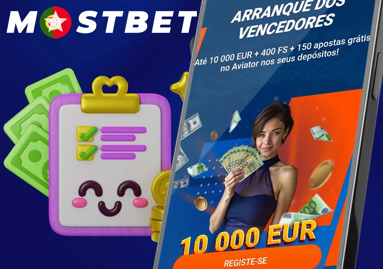 condições e caraterísticas da receção de um mega-bónus